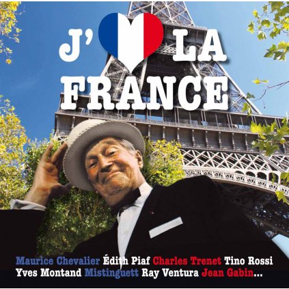 VINYLO.SK | RÔZNI INTERPRETI ♫ J'AIME LA FRANCE [2CD] 3299039986127