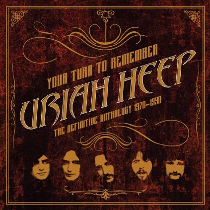 VINYLO.SK | URIAH HEEP ♫ YOUR TURN TO REMEMBER: THE DEFINITIVE ANTHOLOGY 1970 - 1990 [2CD] 4050538176827