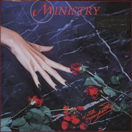 VINYLO.SK | MINISTRY - WITH SYMPATHY [LP] 180g INSERT / 1983 DEBUT-ALBUM / BLACK VINYL