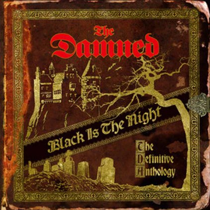 VINYLO.SK | DAMNED, THE ♫ BLACK IS THE NIGHT: THE DEFINITIVE ANTHOLOGY [4LP] 4050538513813