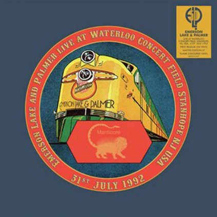VINYLO.SK | EMERSON, LAKE & PALMER ♫ LIVE AT WATERLOO FIELD, STANHOPE, NEW JERSEY, U.S.A., 31ST JULY / RSD [LP] 4050538590890