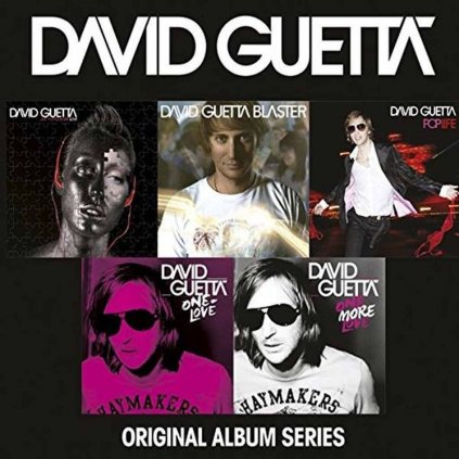 VINYLO.SK | GUETTA, DAVID ♫ ORIGINAL ALBUM SERIES [5CD] 5054196240622