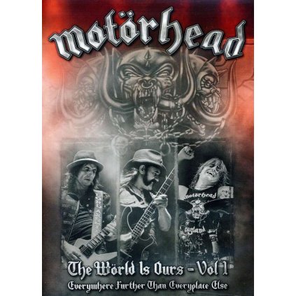 VINYLO.SK | MOTÖRHEAD ♫ THE WORLD IS OURS - VOL. 1 (EVERYWHERE FURTHER THAN EVERYPLACE ELSE) [DVD] 5099908361325