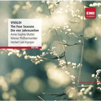 VINYLO.SK | MUTTER / KARAJAN / WIENER PHILHARMONIKER ♫ RED LINE - THE FOUR SEASONS [CD] 5099960231420