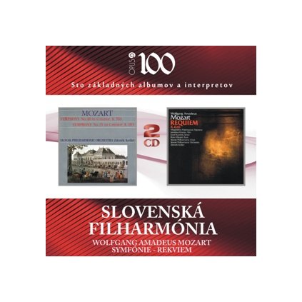 VINYLO.SK | SLOVENSKÁ FILHARMÓNIA ♫ MOZART W.A., SYMPHONY NO. 25 / REQUIEM [2CD] 8584019015023