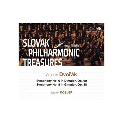 VINYLO.SK | SLOVENSKÁ FILHARMÓNIA ♫ DVOŘÁK A., SYMPHONY NO. 6, 8 [CD] 8584019283927