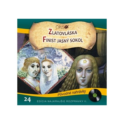 VINYLO.SK | NAJKRAJŠIE ROZPRÁVKY ♫ ZLATOVLÁSKA / FINIST JASNÝ SOKOL [CD] 8584019286829
