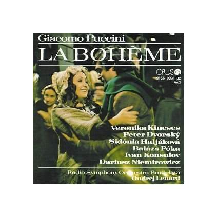 Puccini Giacomo ♫ La Bohème [CD]