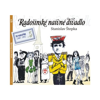 VINYLO.SK | RADOŠINSKÉ NAIVNÉ DIVADLO ♫ LÁSKANIE / KINO POKROK (TO NAJLEPŠIE 5) [2CD] 8588004829268