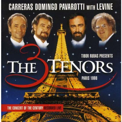 VINYLO.SK | CARRERAS / DOMINGO / PAVAROTTI ♫ THE 3 TENORS - LIVE PARIS '98 [CD] 0028946050026