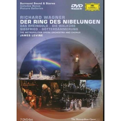 VINYLO.SK | LEVINE / THE METROPOLITAN OPERA HOUSE ORCHESTRA ♫ DER RING DES NIBELUNGEN AND "WAGNER'S DREAM" - THE MAKING OF THE RING [7DVD] 0044007304396