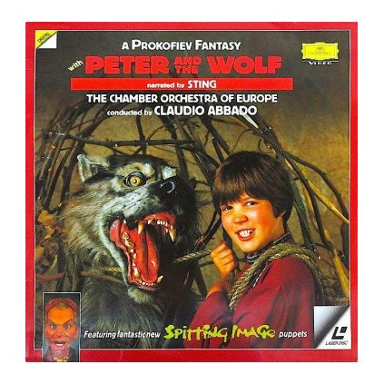 VINYLO.SK | STING / ABBADO / COE ♫ PETER AND THE WOLF (NARRATED BY STING) [DVD] 0044007342671