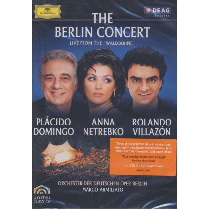 VINYLO.SK | NETREBKO / DOMINGO ♫ THE BERLIN CONCERT [DVD] 0044007343029