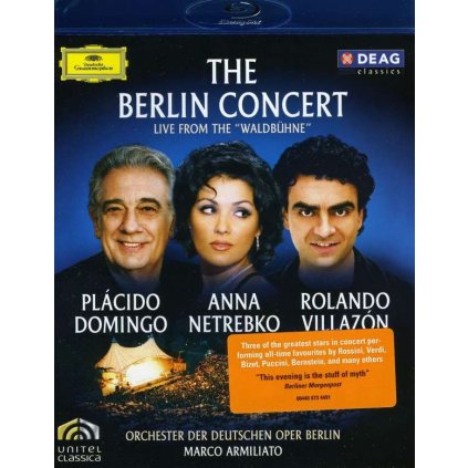 VINYLO.SK | NETREBKO / DOMINGO ♫ THE BERLIN CONCERT [Blu-Ray] 0044007344910