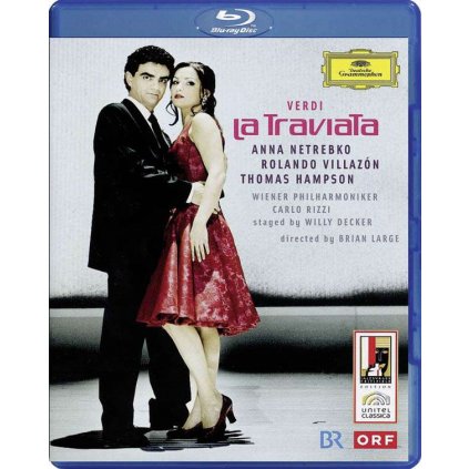 VINYLO.SK | NETREBKO / VILLAZÓN ♫ VERDI: LA TRAVIATA [Blu-Ray] 0044007345252