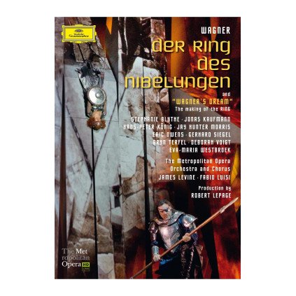 VINYLO.SK | LEVINE / THE METROPOLITAN OPERA HOUSE ORCHESTRA ♫ DER RING DES NIBELUNGEN [8DVD] 0044007347706