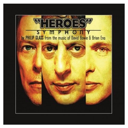 VINYLO.SK | BOWIE, DAVID/PHILIP GLASS - HEROES SYMPHONY (LP)180GR./INSERT/PVC/FROM THE MUSIC OF DAVID BOWIE & ENO