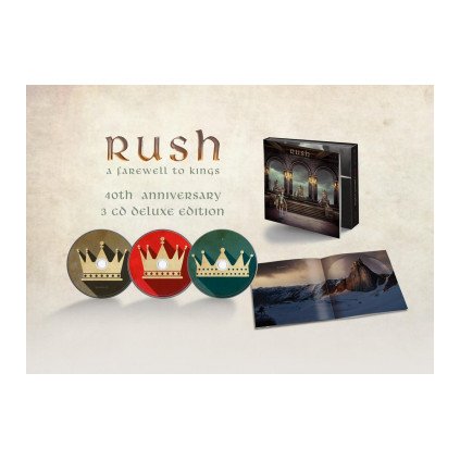 VINYLO.SK | RUSH ♫ A FAREWELL TO KINGS / Deluxe [3CD] 0602557886924