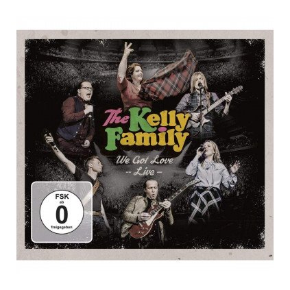 VINYLO.SK | KELLY FAMILY ♫ WE GOT LOVE - LIVE [Blu-Ray] 0602557900316
