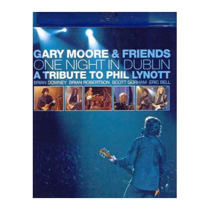 VINYLO.SK | MOORE, GARY ♫ ONE NIGHT IN DUBLIN: A TRIBUTE TO PHIL LYNOTT [DVD] 5036369822699