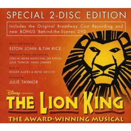 VINYLO.SK | Rôzni interpreti ♫ THE LION KING: ORIGINAL BROADWAY CAST RECORDING [2CD] 5099994657227