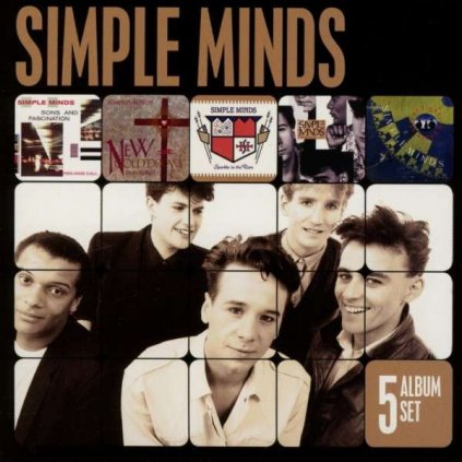 VINYLO.SK | SIMPLE MINDS ♫ 5 ALBUM SET / BOX SET [5CD] 5099997299424