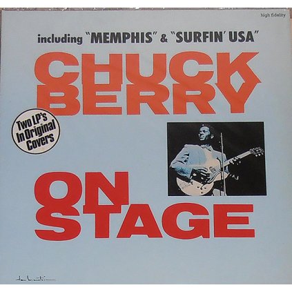 VINYLO.SK | CHUCK BERRY ♫ CHUCK BERRY ON STAGE + ROCKIN' AT THE HOPS (stav: NM/NM) [LP] B0002020 =Vinylo bazár=