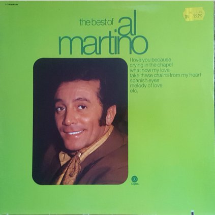 VINYLO.SK | AL MARTINO ♫ THE BEST OF AL MARTINO (stav: VG+/VG+) [2LP] B0002065 =Vinylo bazár=