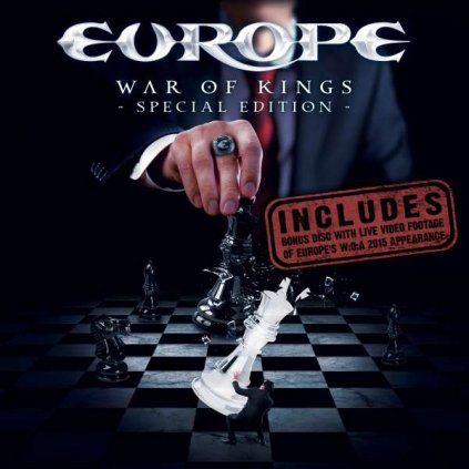 VINYLO.SK | EUROPE ♫ WAR OF KINGS [CD + Blu-Ray] 0825646004515