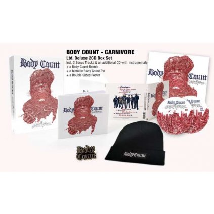 VINYLO.SK | BODY COUNT - CARNIVORE / Limited / BOX [2CD]