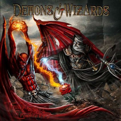 VINYLO.SK | Demons & Wizards ♫ Touched By The Crimson King [2CD] 0194397964523