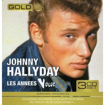 VINYLO.SK | Hallyday, Johnny ♫ Le Meilleur Des Années Vogue / BOX SET [3CD] 0886975398829