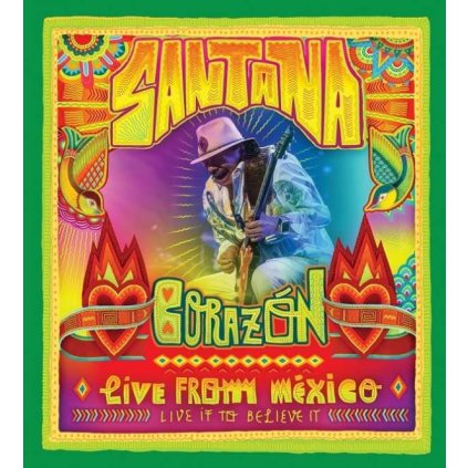 VINYLO.SK | Santana ♫ Corazón - Live From Mexico [2DVD] 0888750088895