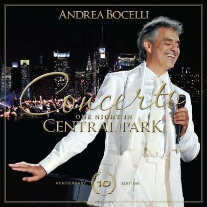 VINYLO.SK | Bocelli Andrea ♫ Concerto: One Night In Central Park [Blu-Ray] 0602438406449