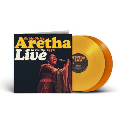 VINYLO.SK | Franklin Aretha ♫ Oh Me, Oh My: Aretha Live In Philly, 1972 / Orange & Yellow Vinyl =RSD= [2LP] Vinyl 0603497845026