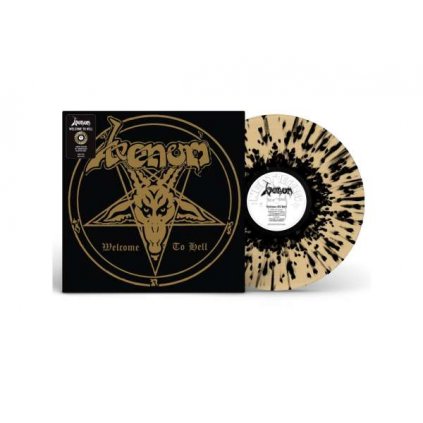 VINYLO.SK | Venom ♫ Welcome To Hell / Black/Gold Vinyl [LP] Vinyl 4050538676471
