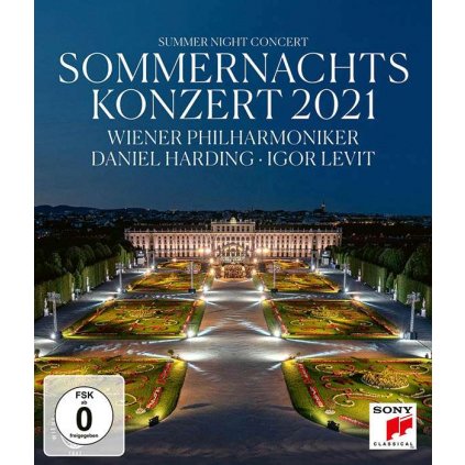 VINYLO.SK | Wiener Philharmoniker / Daniel Harding ♫ Sommernachtskonzert 2021 / Summer Night Concert [Blu-Ray] 0194399049396