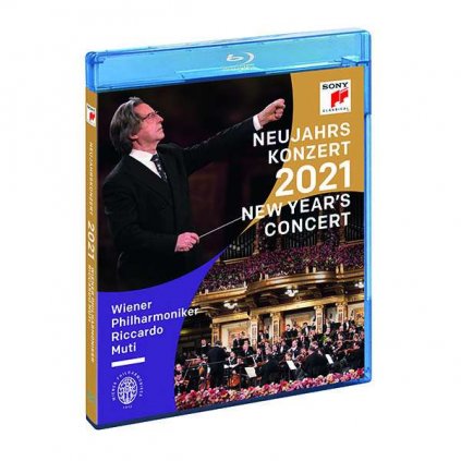 VINYLO.SK | Wiener Philharmoniker / Riccardo Muti ♫ Neujahrskonzert 2021 / New Year's Concert [Blu-Ray] 0194398401898