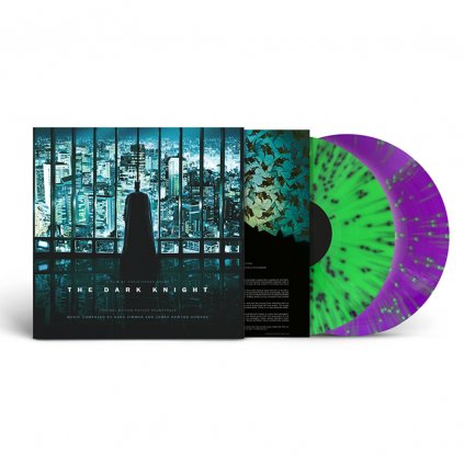 VINYLO.SK | Zimmer Hans & James Newton Howard ♫ The Dark Knight (OST) / Neon Green & Purple Splatter Vinyl [2LP] Vinyl 0603497843879