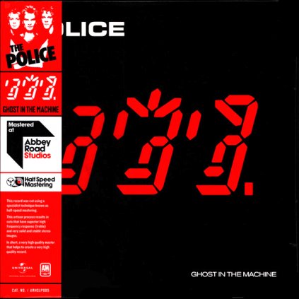 VINYLO.SK | Police, The ♫ Ghost In The Machine / Half Speed Master By Abbey Road Studios / Limited Edition [LP] vinyl 0602547551740