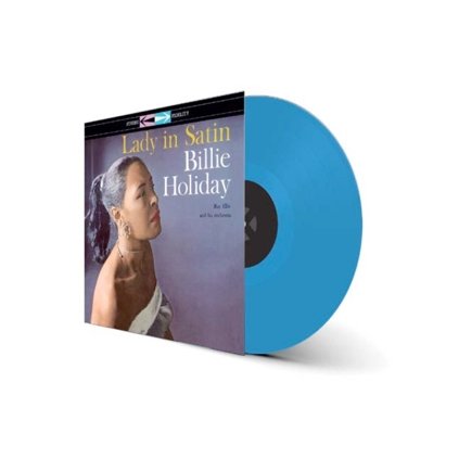 VINYLO.SK | Holiday Billie ♫ Lady in Satin / Limited Edition / Blue Vinyl [LP] vinyl 8436559464154