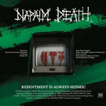 VINYLO.SK | Napalm Death ♫ Resentment is Always Seismic - A Final Throw of Throes [CD] 0194399522929
