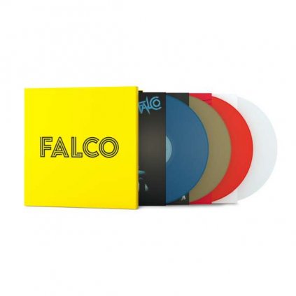 VINYLO.SK | Falco ♫ The Box / BOX SET / Coloured Vinyl [4LP] vinyl 0194399773710