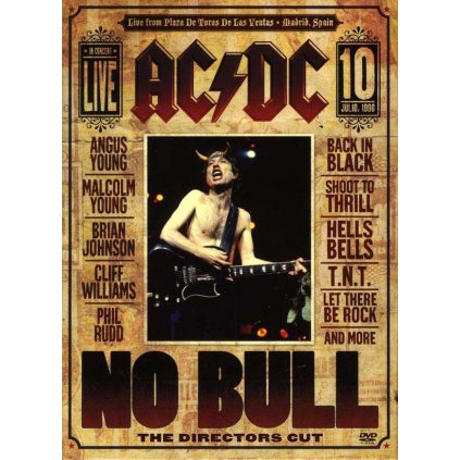 VINYLO.SK | AC/DC - NO BULL (THE DIRECTORS CUT) [DVD]