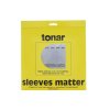 VINYLO.SK | TONAR Nonstatic Inner Record Sleeves 7 Inch 50 pack - Antistatické vnútorné obaly na SP 50ks 8720058000105