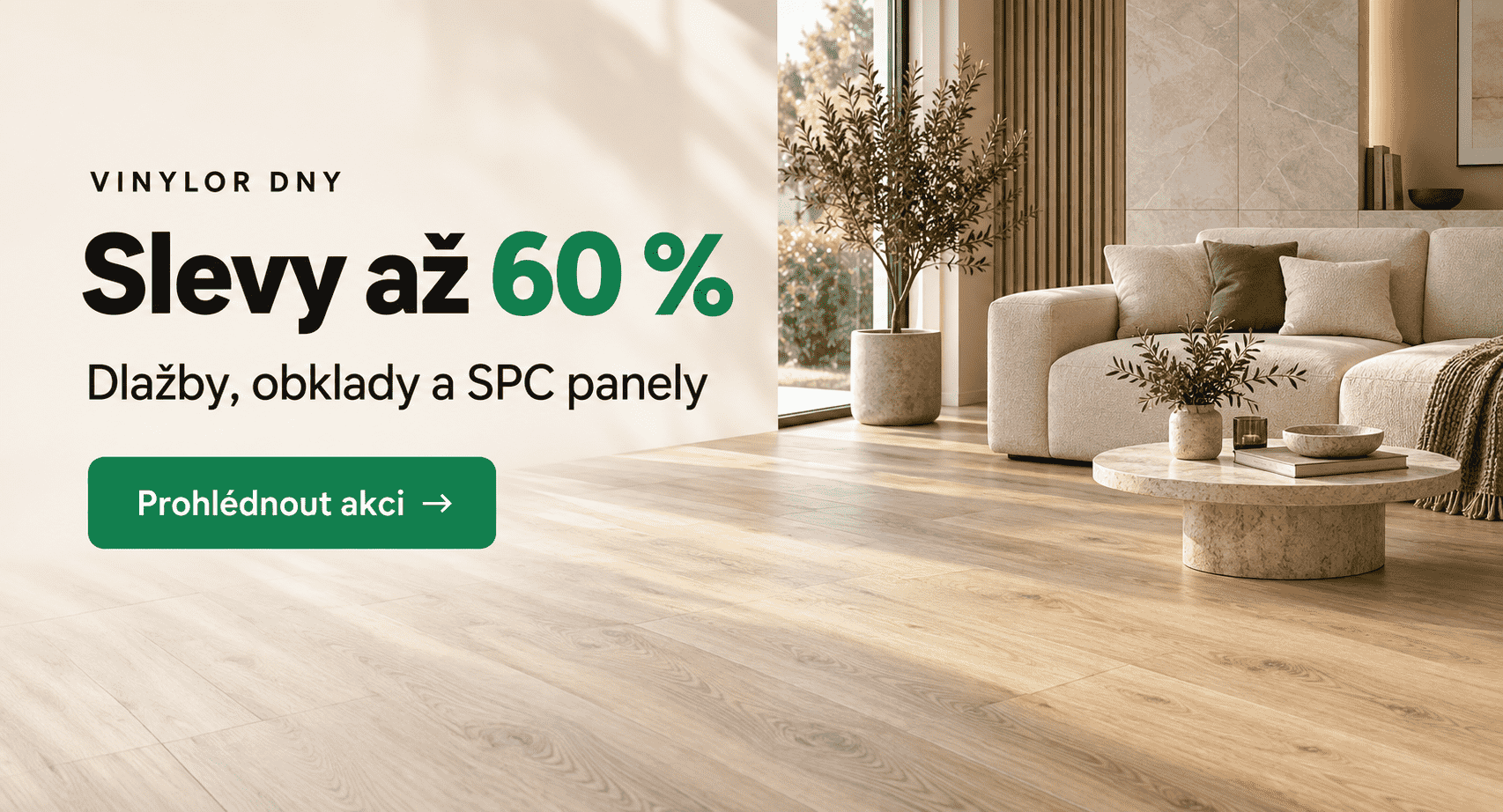 Akce vinylové podlahy