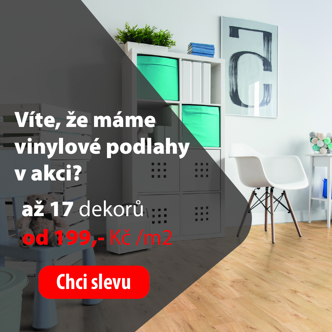 Akce vinylové podlahy
