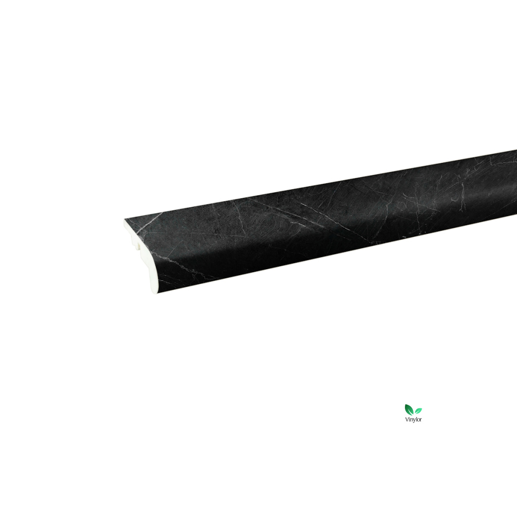 Schodová lišta Black Carrara Podlahy > Podlahové lišty > Plastové lišty