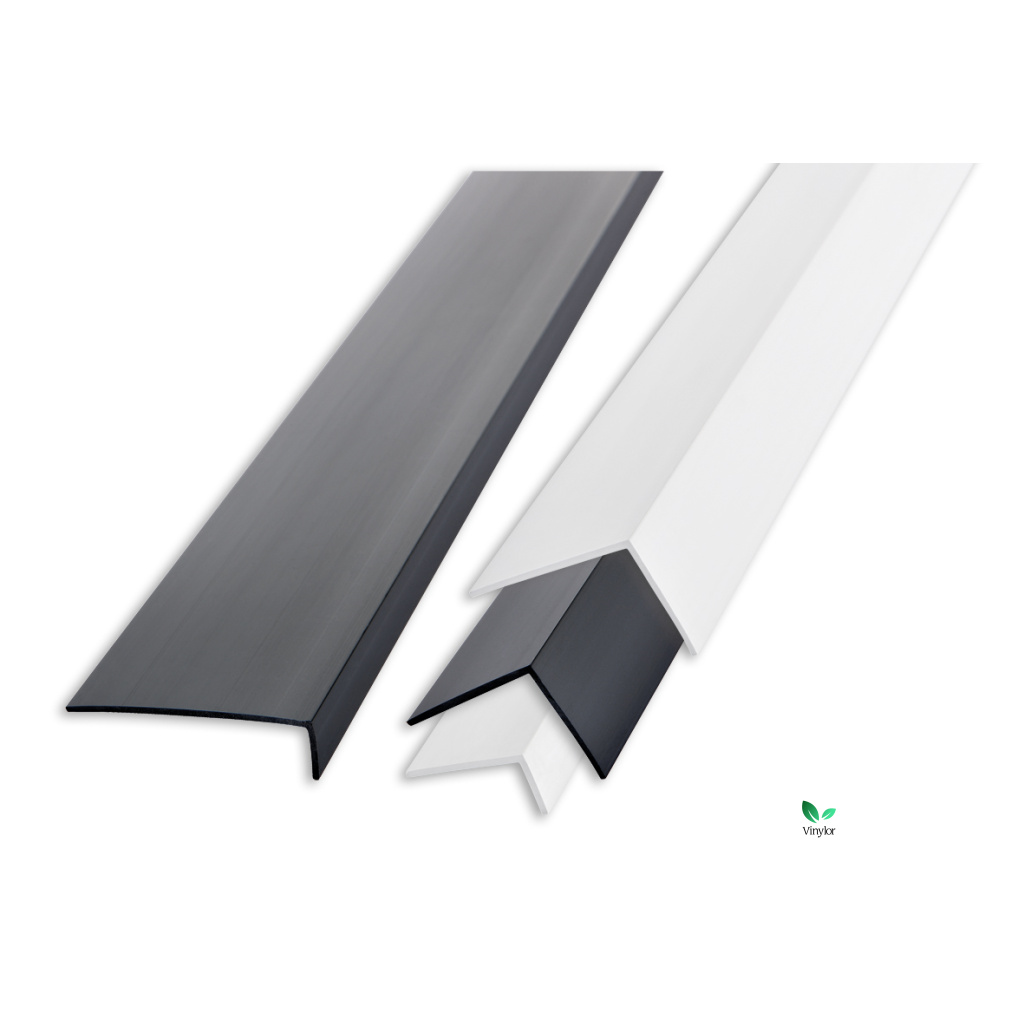 Schodová lišta černá - plastová Podlahy > Podlahové lišty > Plastové lišty