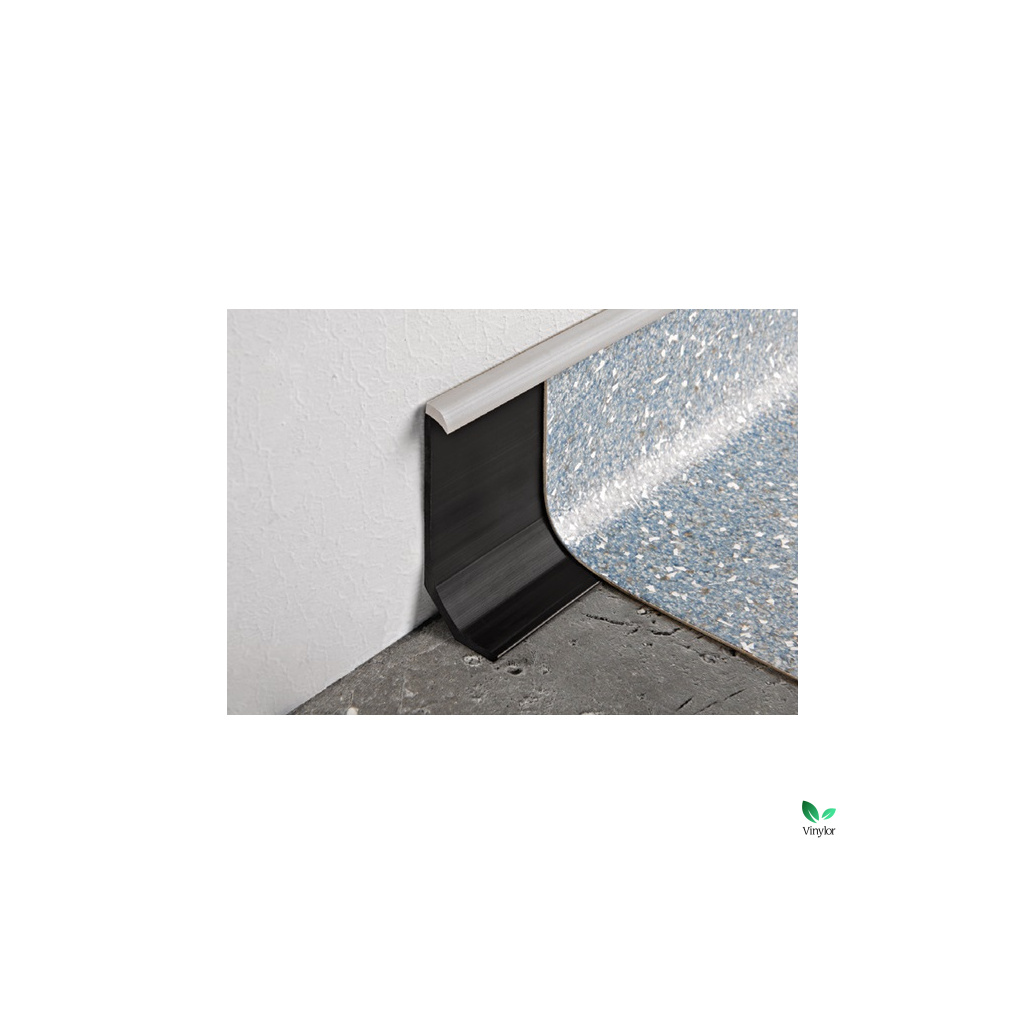 Soklová lišta pro vložení vinylu/PVC Podlahy